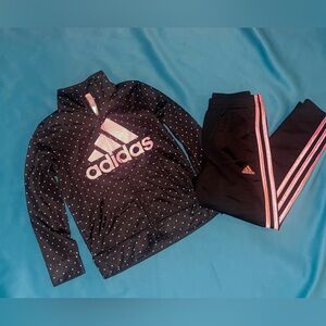 Adidas Youth 2-Piece Track Suit-Size 6X